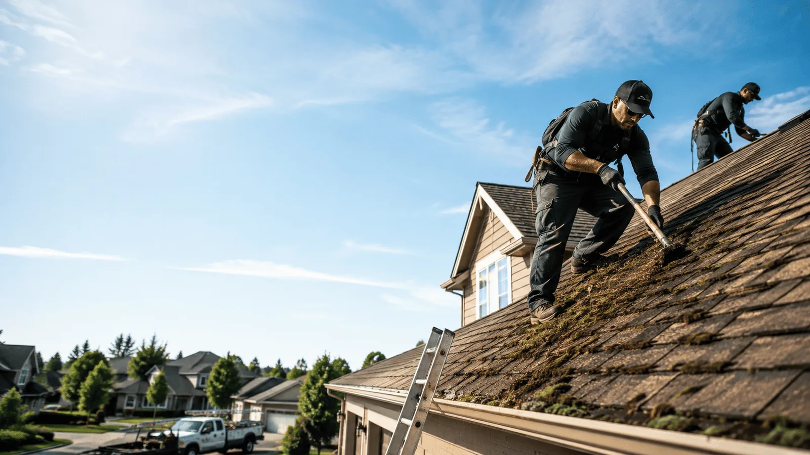 Roof Moss Removal in Conover, OH near me